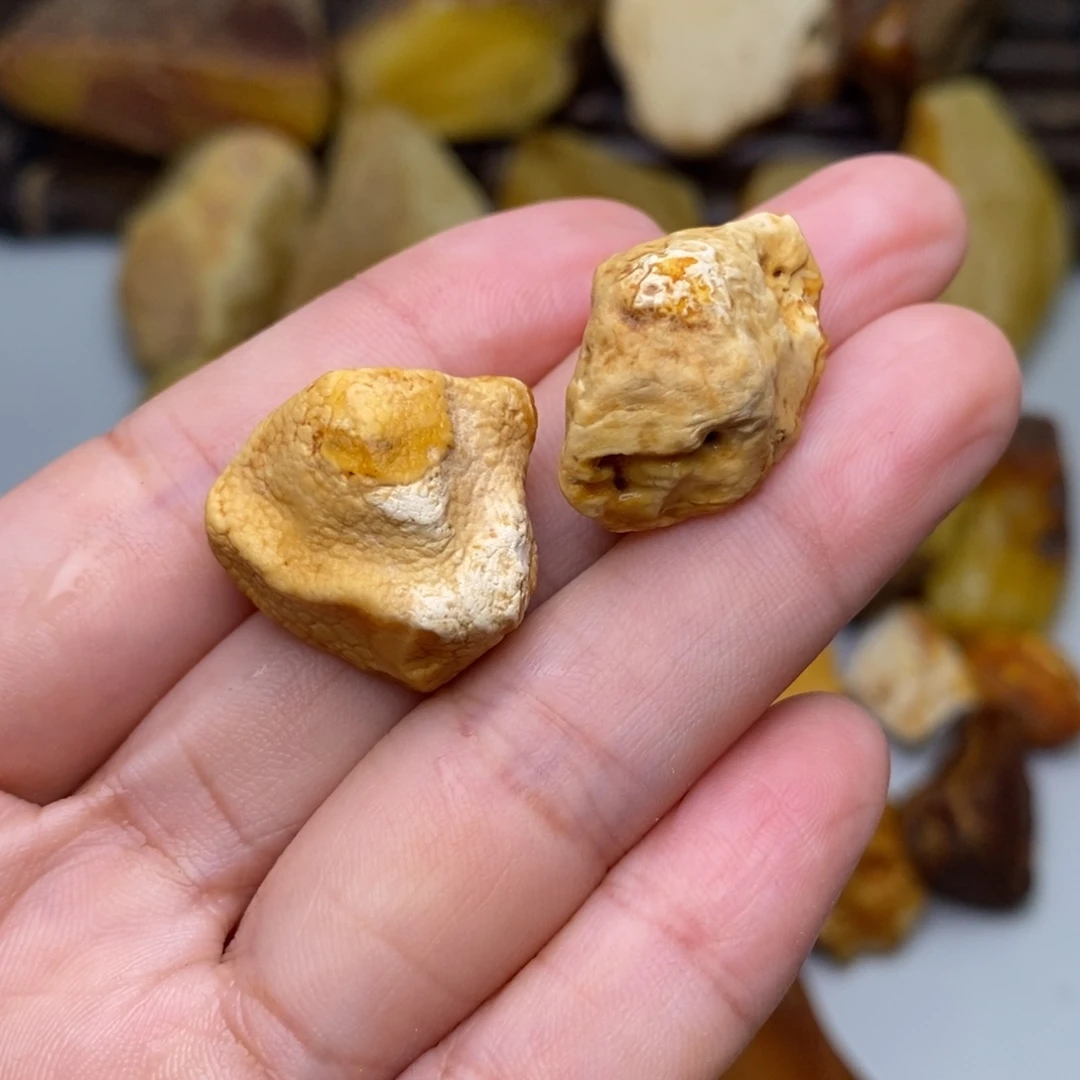 静***澜定制琥珀天然蜜蜡乌料