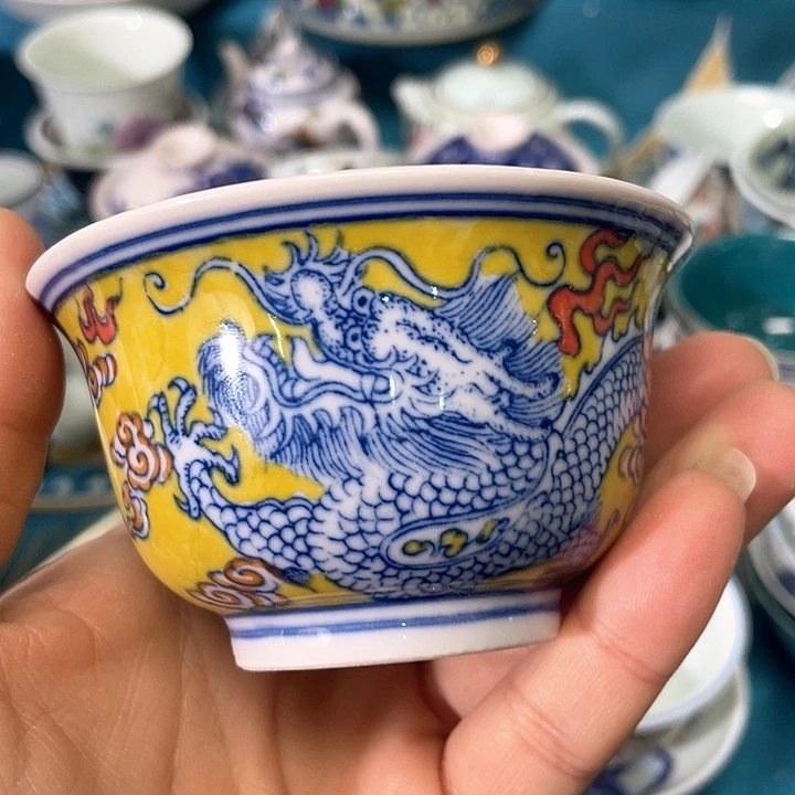 景德镇陶瓷主人杯12233