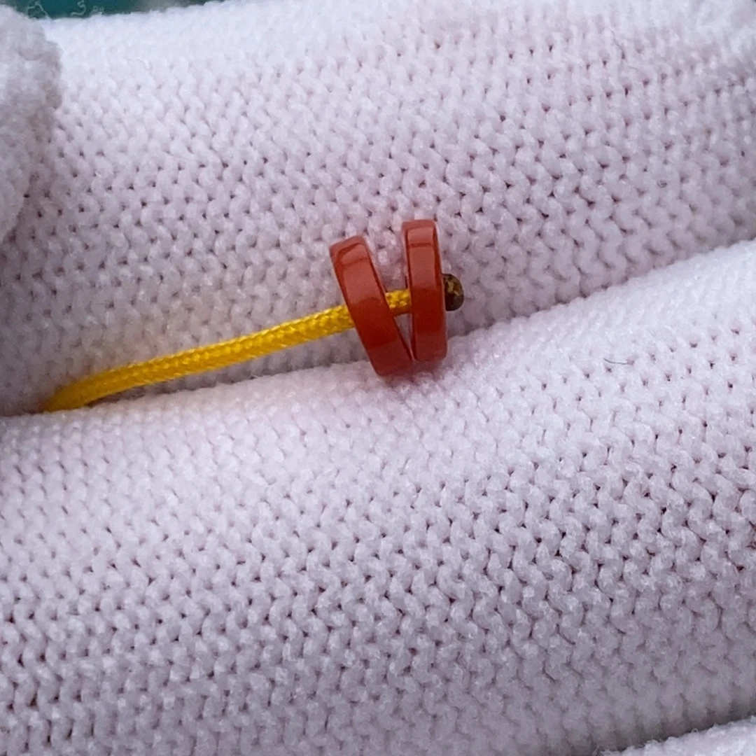 未镶嵌隔片南红玛瑙5.5mm