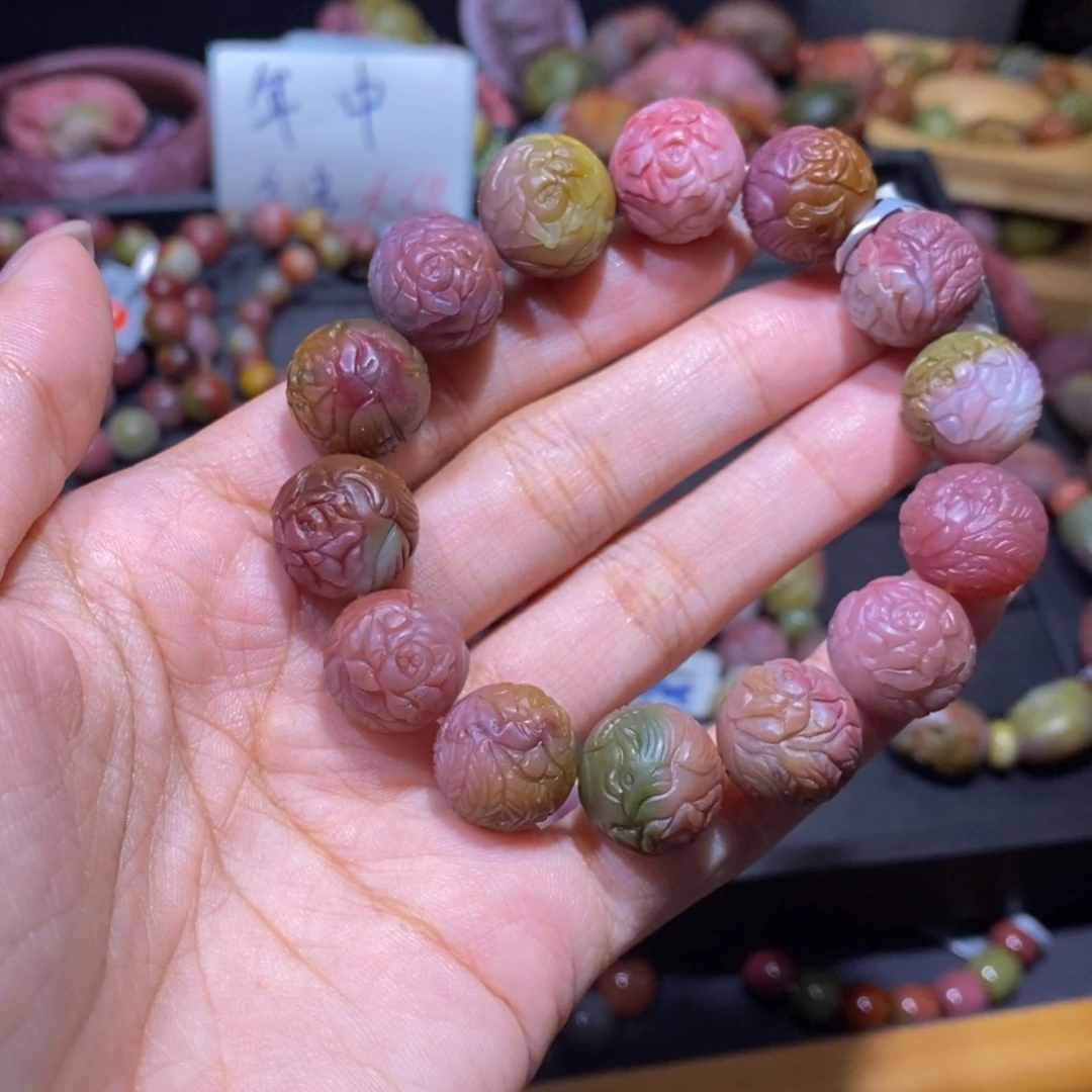 【闪购商品】玛瑙/玉髓手串未镶嵌盐源玛瑙