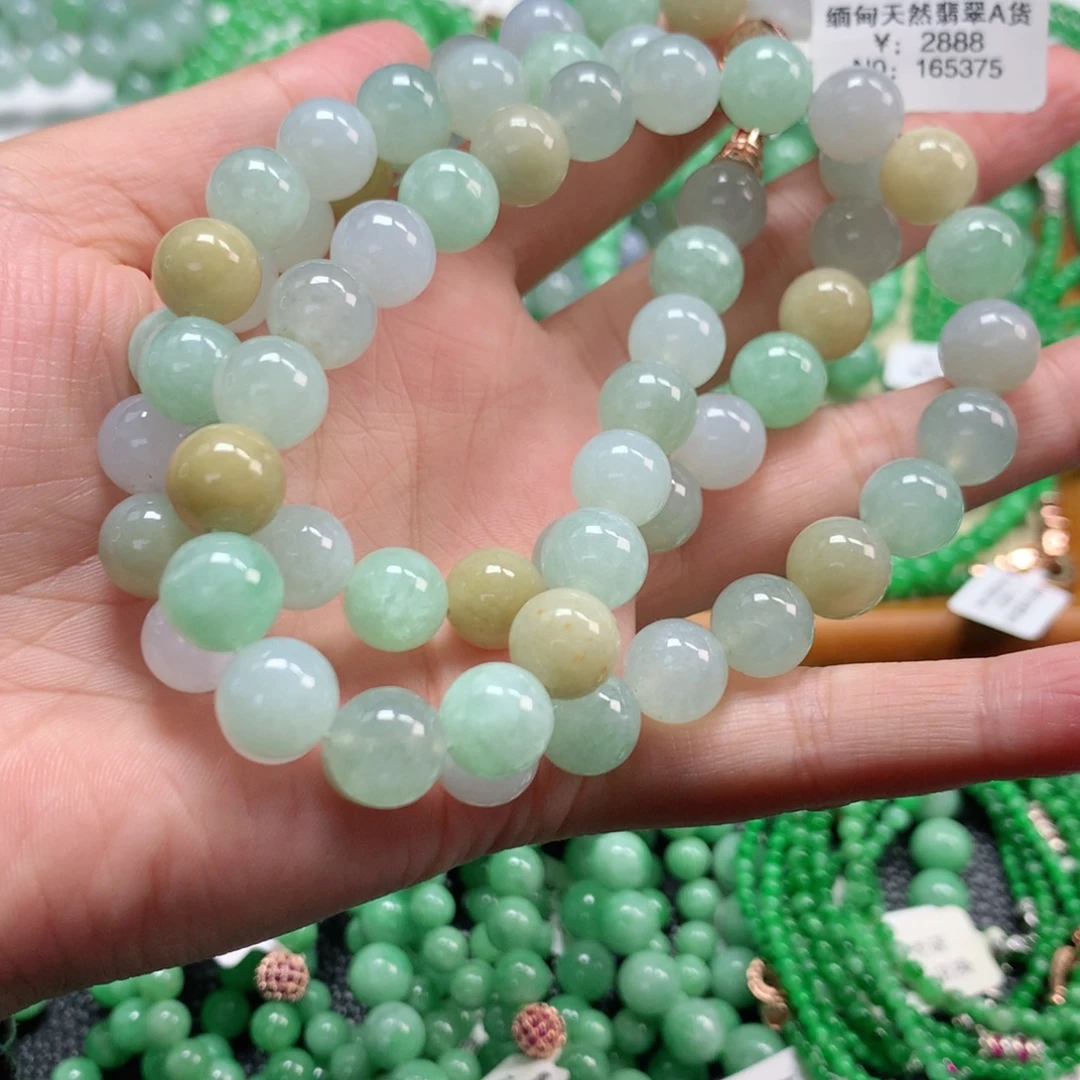 翡翠未镶嵌手链翡翠