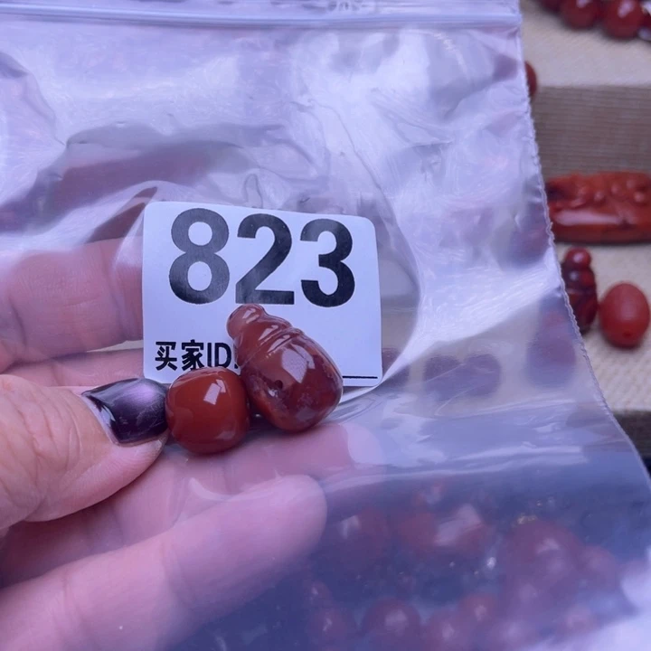 s***️南红玛瑙未镶嵌颈饰