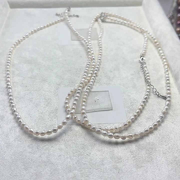 项链未镶嵌淡水珍珠【纯恬】多样性发货发一