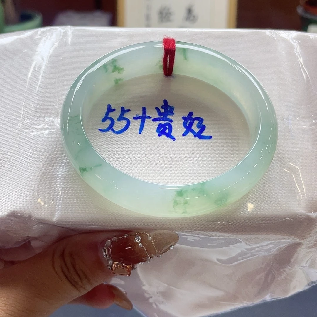 翡翠未镶嵌手镯17号