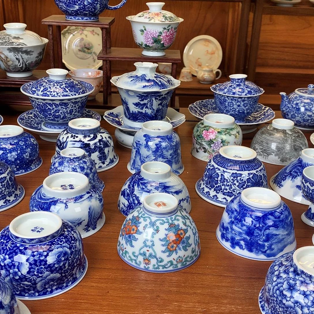 设***、瓷片景德镇陶瓷主人杯