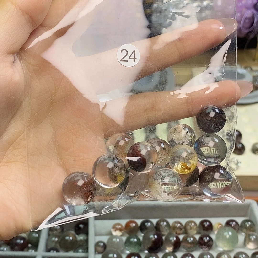 水晶手链银S925镶嵌宝*手链不退不换