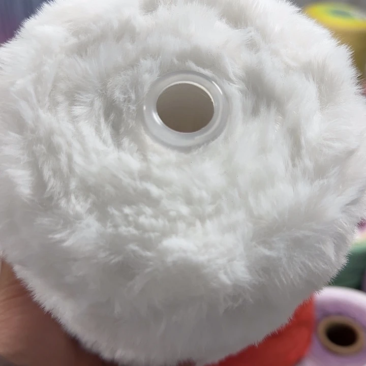 棉白色皮草一斤配线