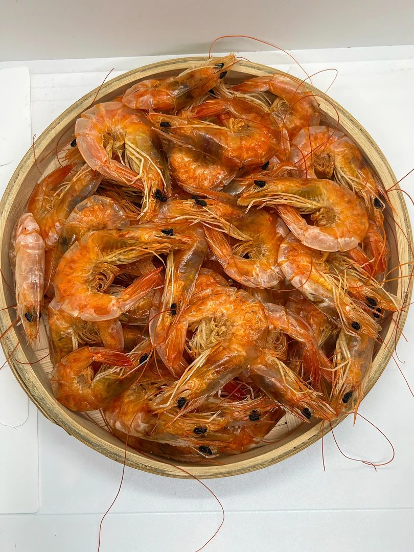 烤虾干即食中号干虾淡干对虾干海鲜干货孕妇宝宝补钙零食健康零食