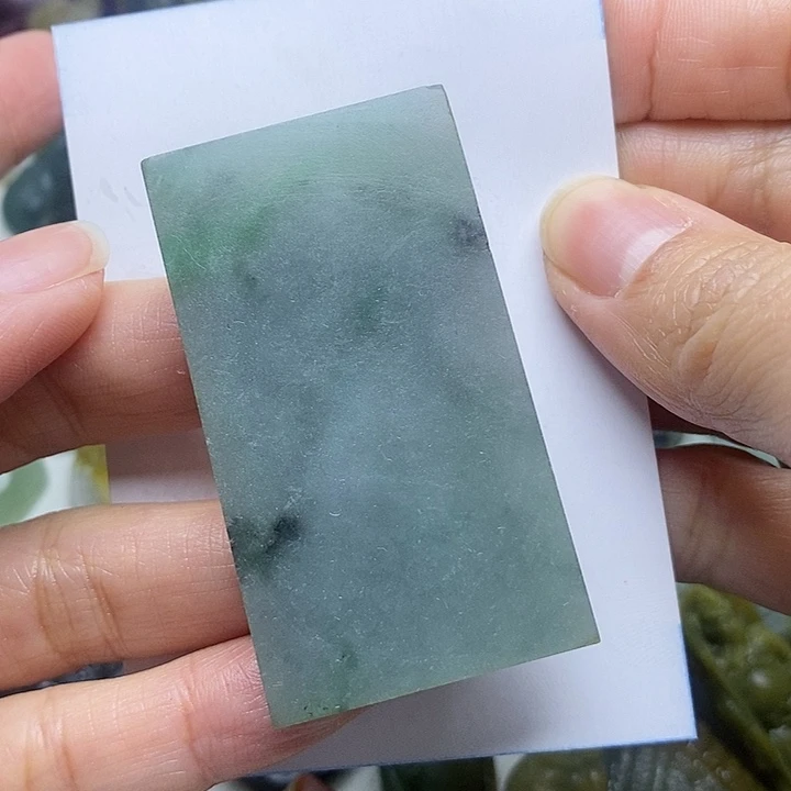 定制翡翠未镶嵌半**醒毛货
