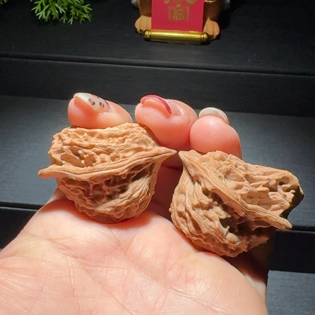 吊坠文玩核桃盘山小鸟