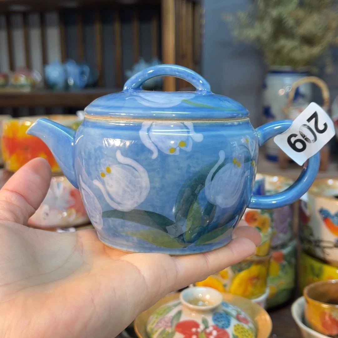 杯素浅陶瓷手工手绘