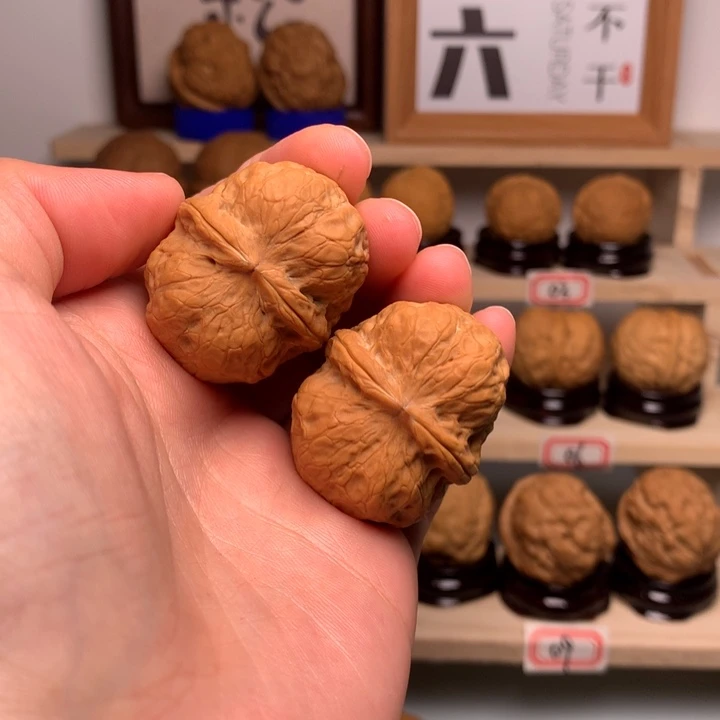 把件文玩核桃6花生35尺
