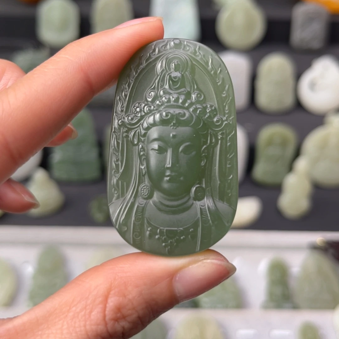 和田玉颈饰未镶嵌雷***＆