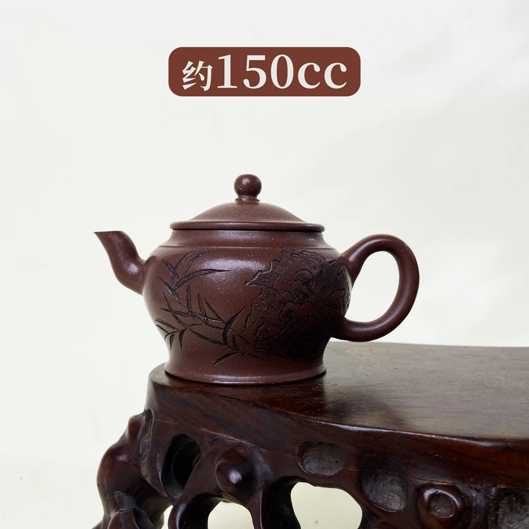 宜兴手工紫砂陶 （秦国萍）茶壶GP0083-3