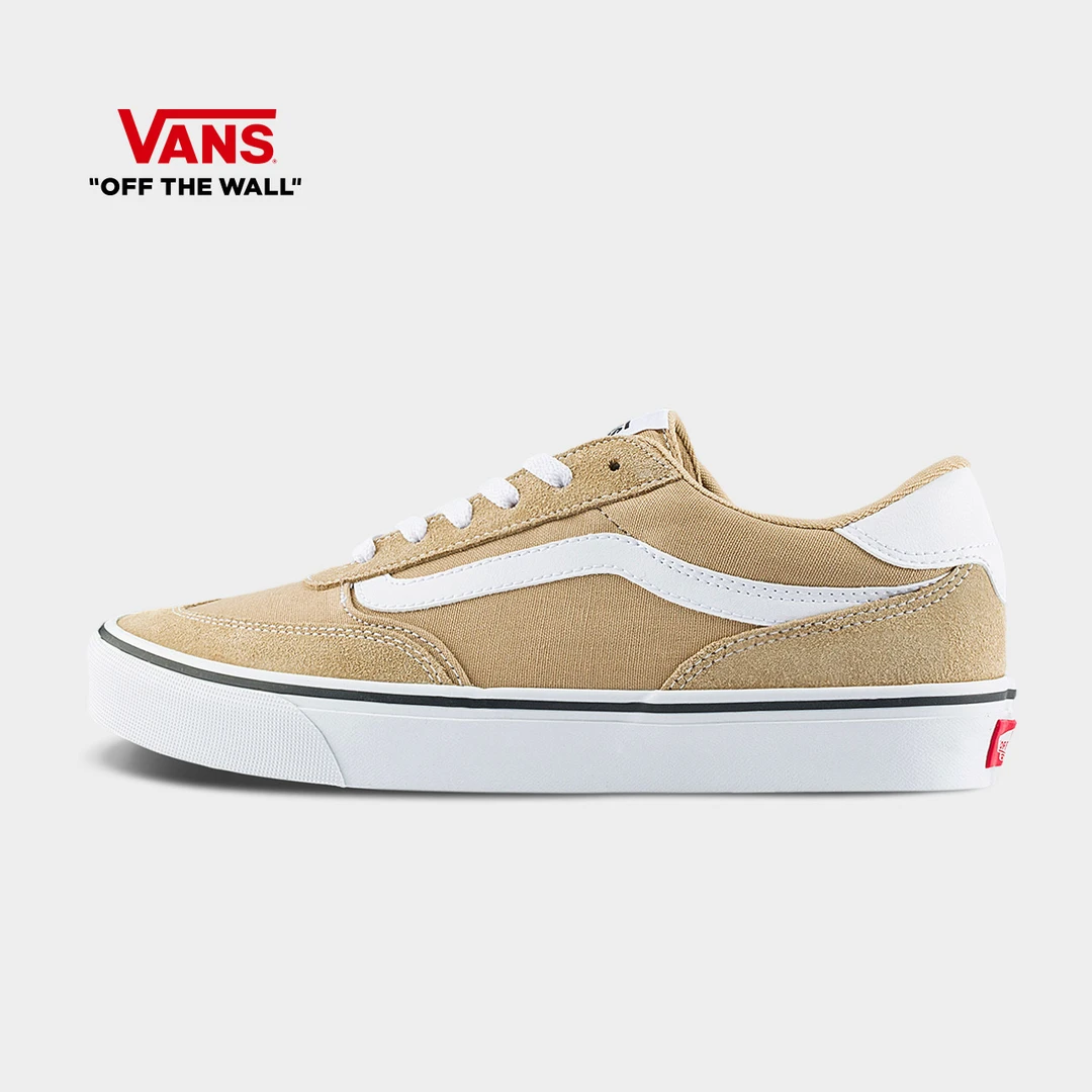 Vans范斯官方 Brooklyn LS流光风棕色低帮百搭男子板鞋D7Q4MG