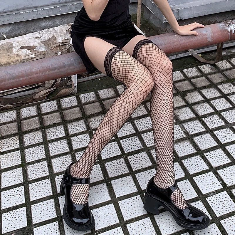 蕾丝花边长筒过膝大腿配饰网袜女高筒性感薄款情趣内衣夏季袜袜袜