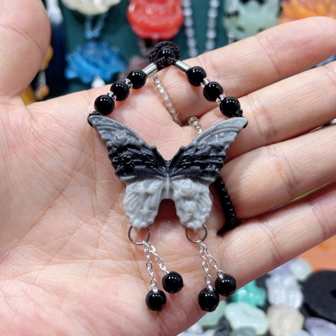 【闪购商品】未镶嵌岫玉颈饰27项链