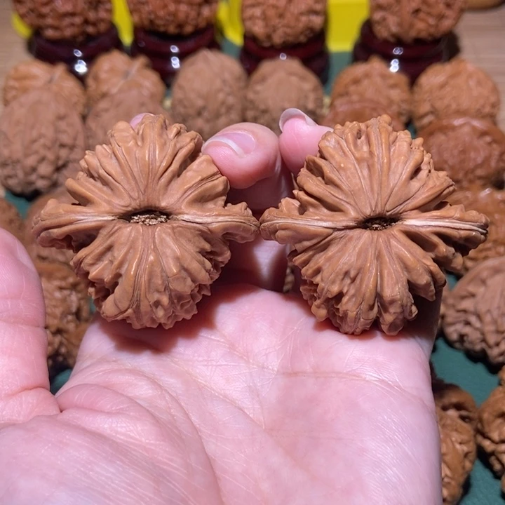 吊坠文玩核桃溜*兔四座楼