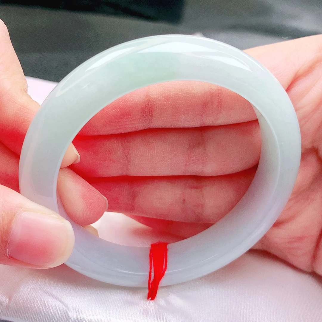 翡翠未镶嵌手镯缅甸天然a货翡翠手镯