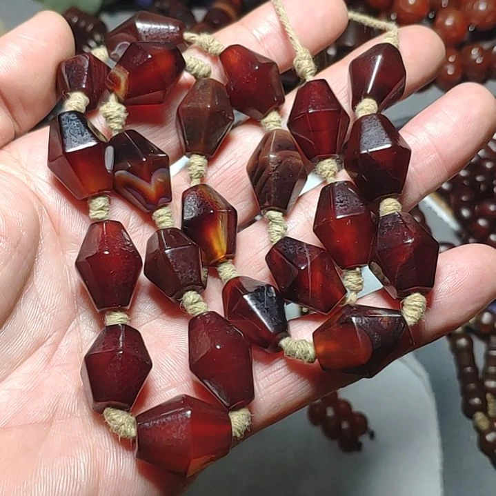 玛瑙/玉髓颈饰未镶嵌相****排