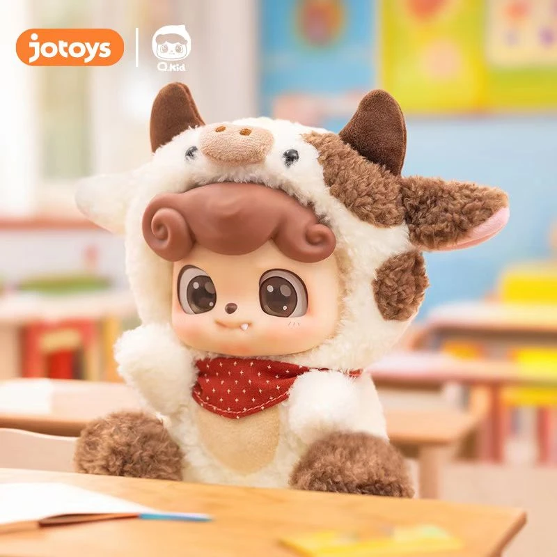 JOTOYS/奇偶潮乐Q宝动物幼稚园毛绒玩偶盲盒新品潮流女孩wakuku