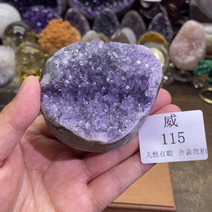 珠宝半成品水晶未镶嵌