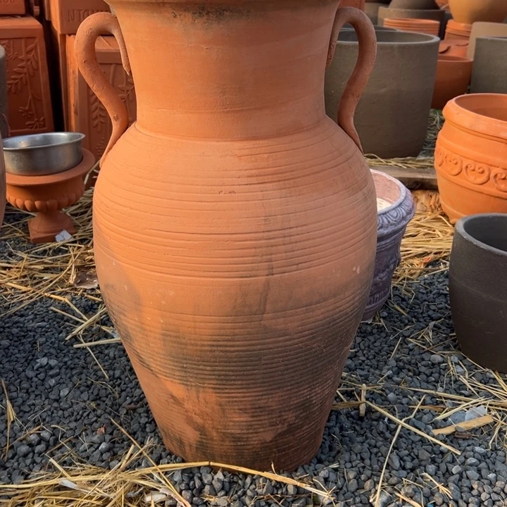 红陶默*糖33×70 高温加厚微瑕条纹