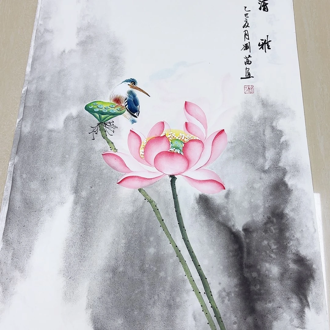 月***光国画国画作品展。国画作品展。