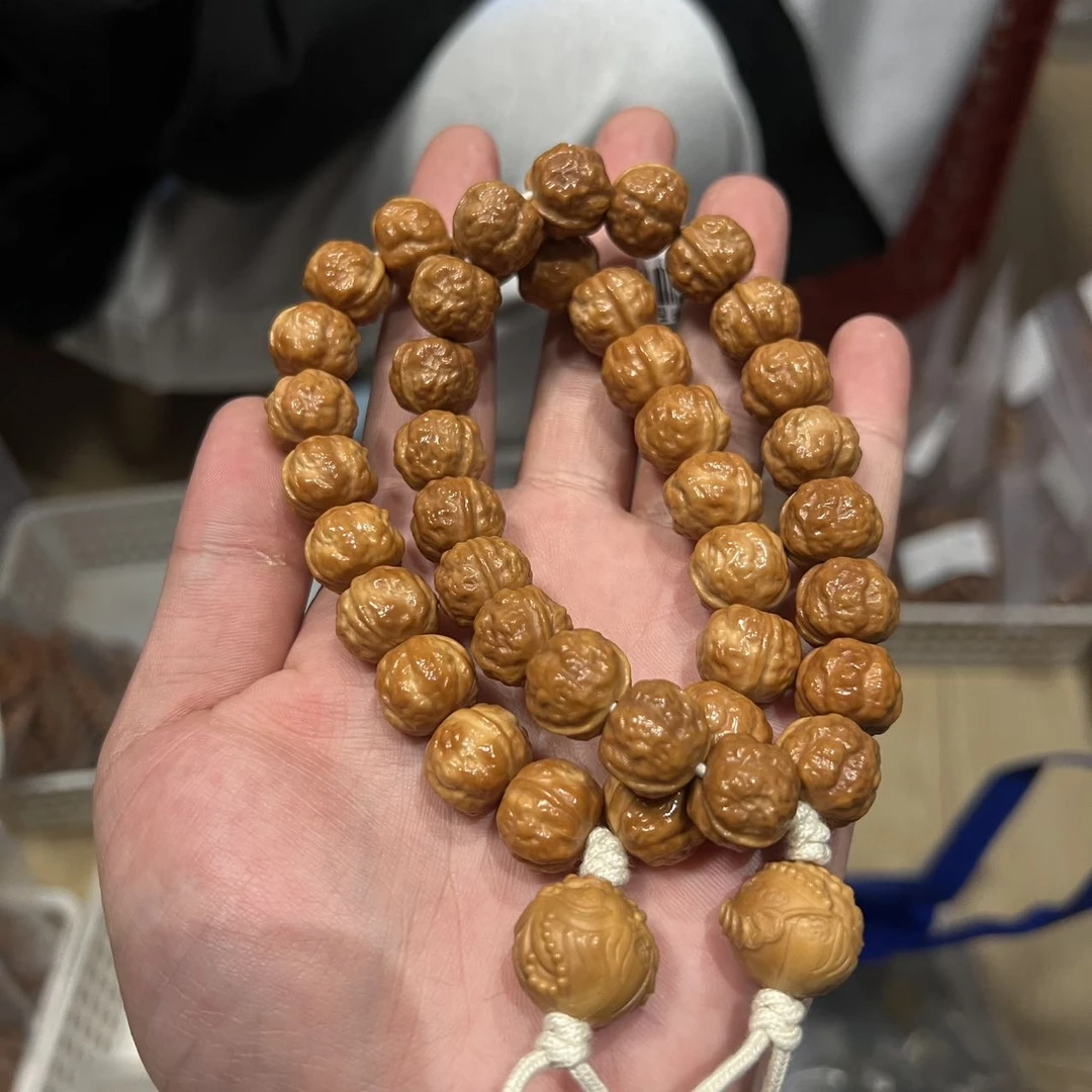 【曹美丽精选】H98989-猴头蟾宗手持（多样性发其一）14mm+左右