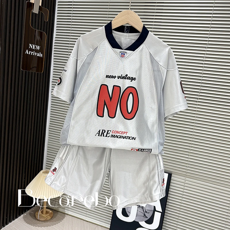 130-190【速干透气】青少年夏季套装男童短袖两件套中大童儿童球服