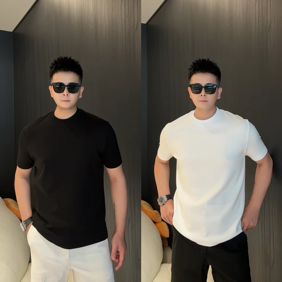 BLANDOO  “舒适莫代尔”  男士简约百搭净版短袖T恤6657