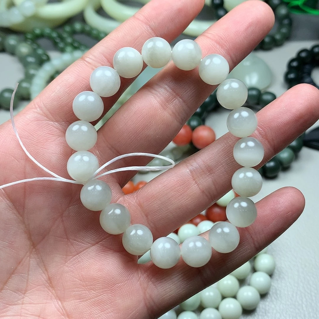 和田玉手链未镶嵌