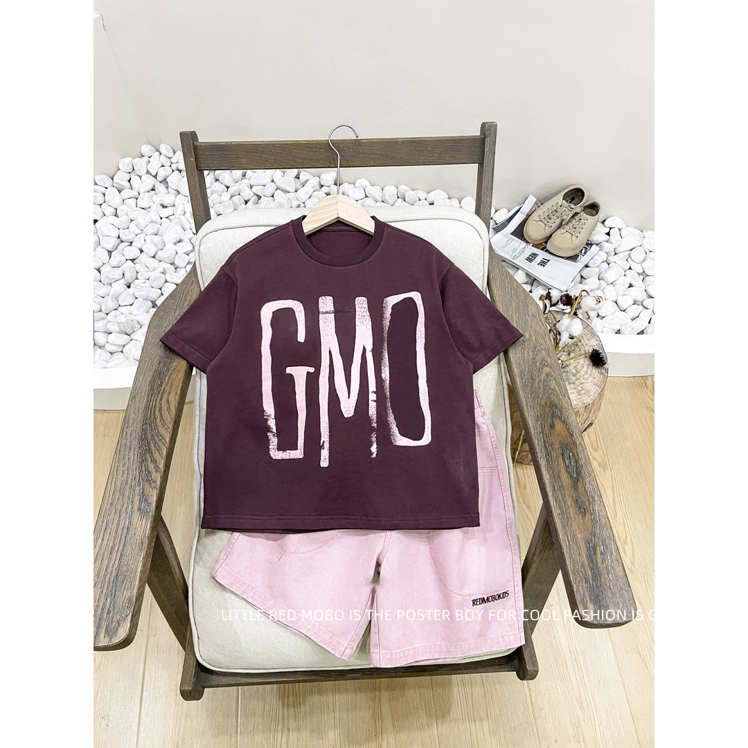 【现现】童装男童套装2025夏季新款儿童两件套MMT821689