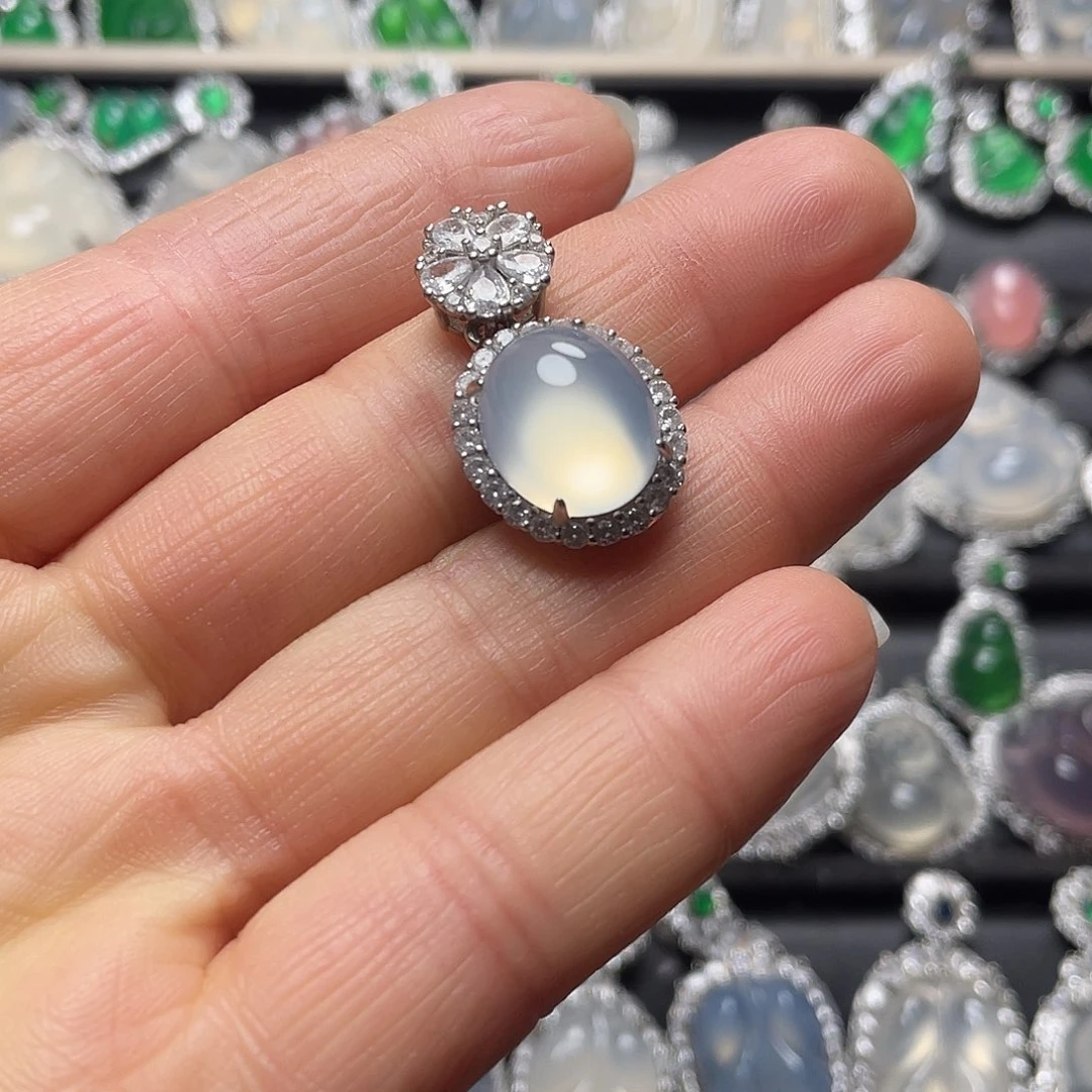 玛瑙/玉髓合金挂件