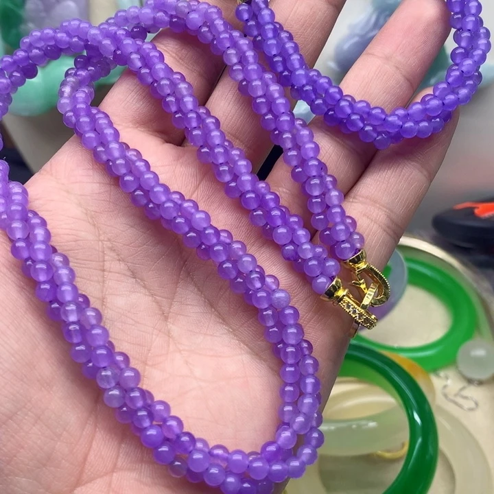 翡翠颈饰未镶嵌吊坠