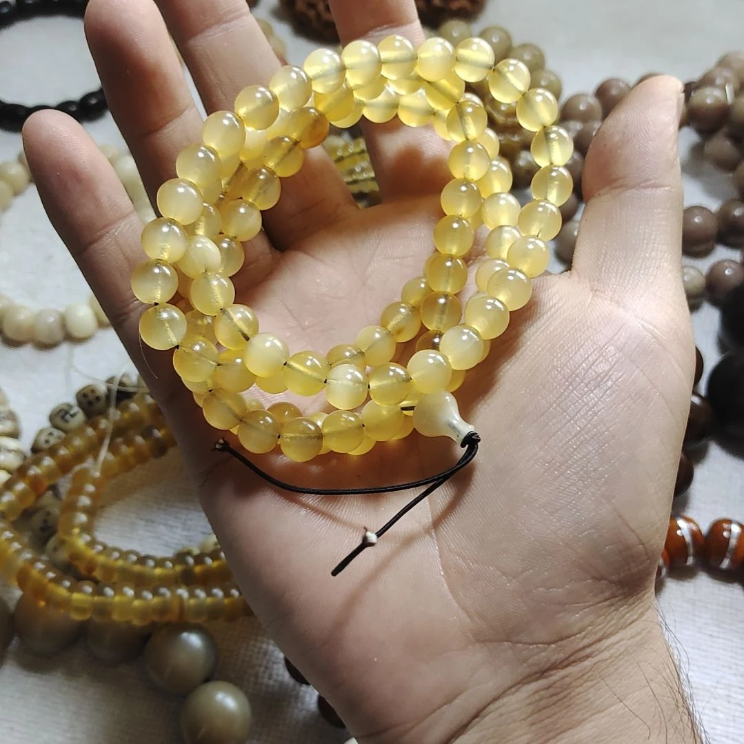 木质类羊角手串文玩