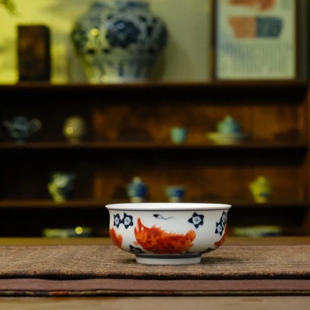 【欢欢推荐】雨溪山房矾红鳜鱼杯043