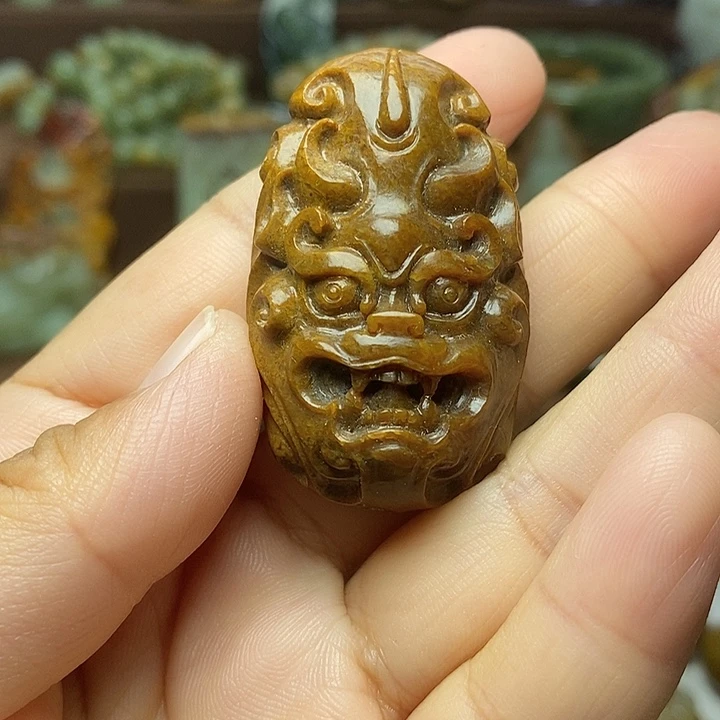 岫岩河磨玉（透闪石质玉）未镶嵌颈饰