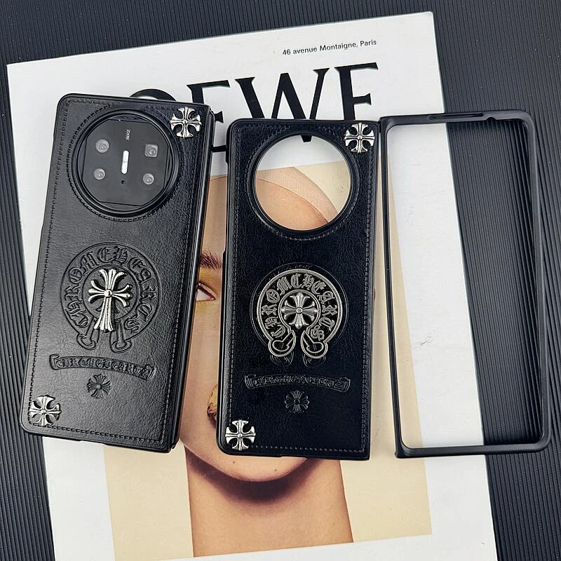 适用华为matex6手机壳折叠屏x5典藏版潮牌高档x3克罗心防摔保护套