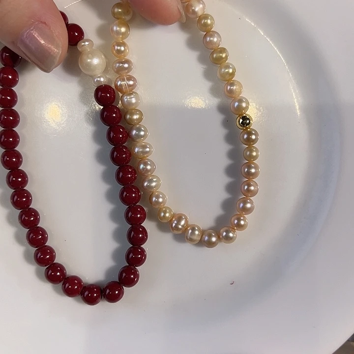 未镶嵌淡水珍珠耳饰