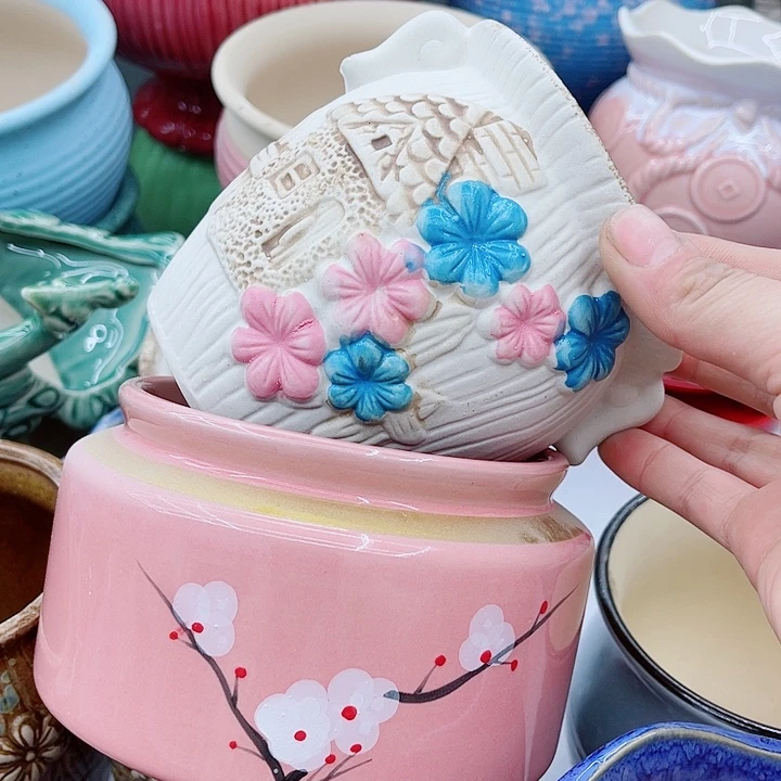 多肉绿植陶瓷花盆