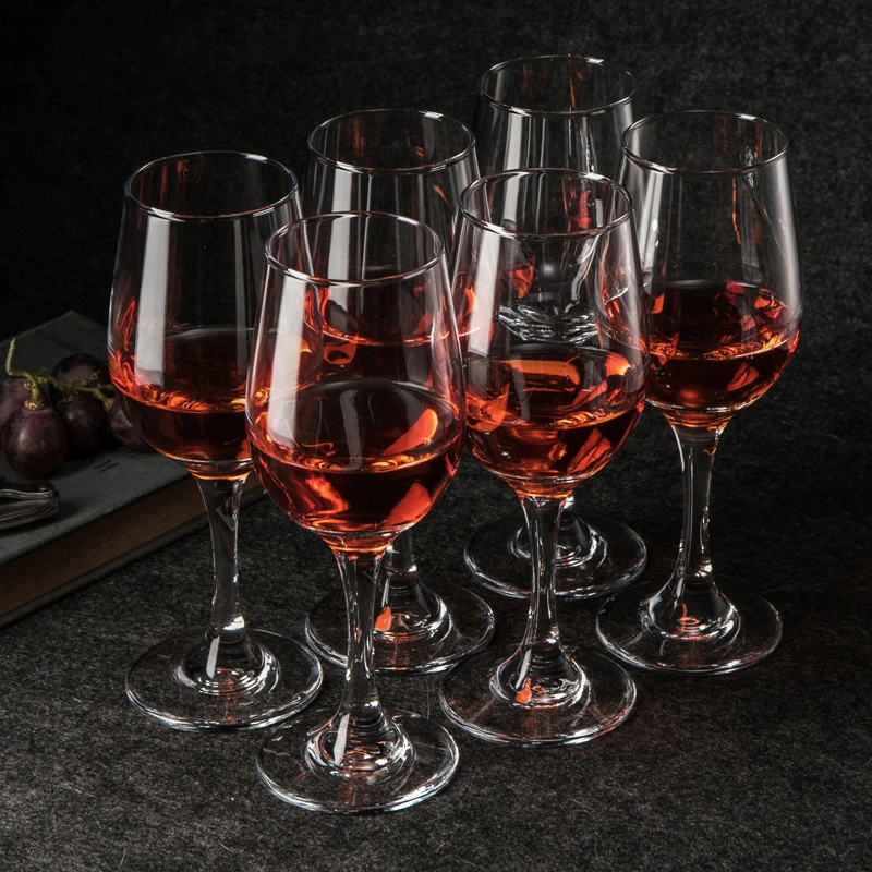 【6只装】红酒杯高档酒具无铅玻璃杯洋酒杯啤酒杯创意大号葡萄酒杯