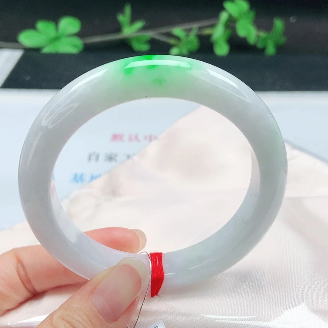 未镶嵌手镯翡翠59圈