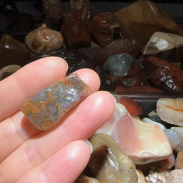 戈壁石无*人阿拉善奇石