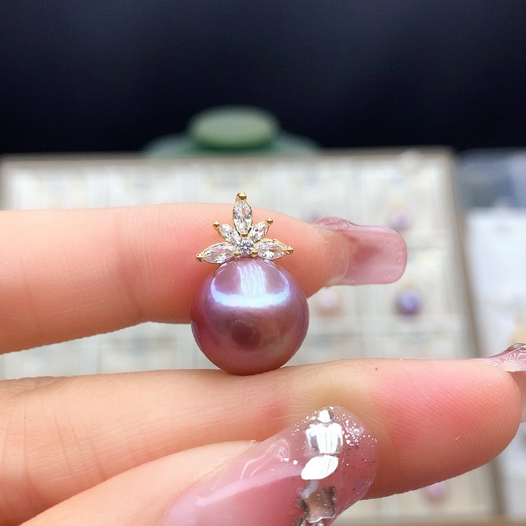 淡水珍珠颈饰合金