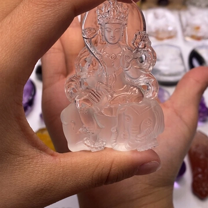 锋***哥水晶颈饰未镶嵌定制