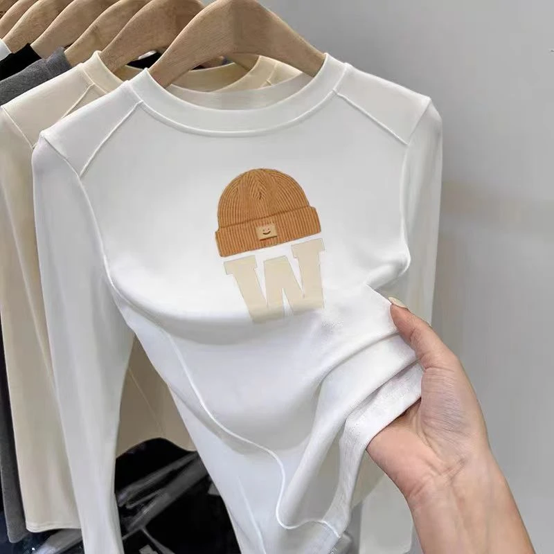 百搭时尚女打底 春秋长袖长袖修身