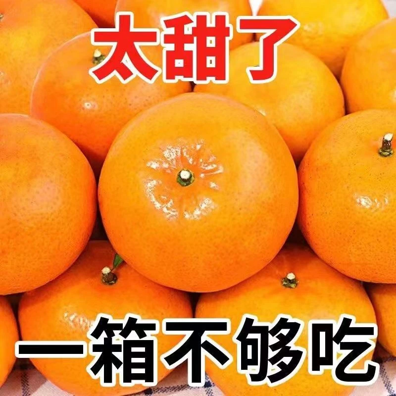 正宗广西武鸣沃柑橘子新鲜超甜当季新鲜水果爽口皮薄香甜肉质