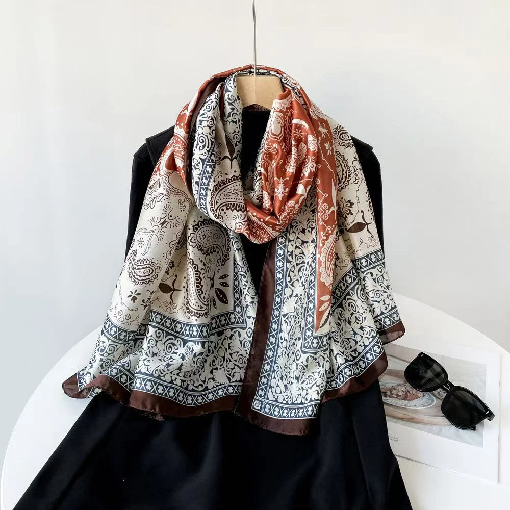 长巾薄款大方冬季民族风外搭180×90  5071