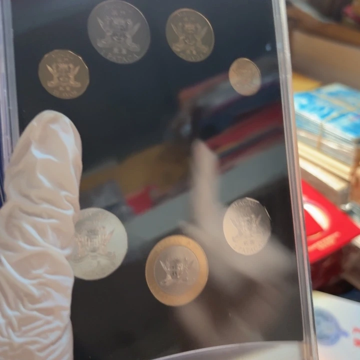 其他普通金属澳门1套7枚卡币套装澳门